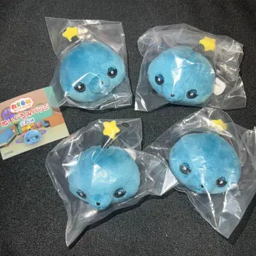 교육 방송 인형 배지 타마 (시무룩) 4개 세트