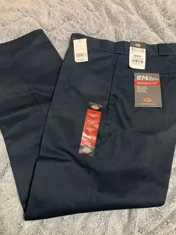 [새상품] DICKIES 디키즈 36x32 오리지널 워크 팬츠 DN