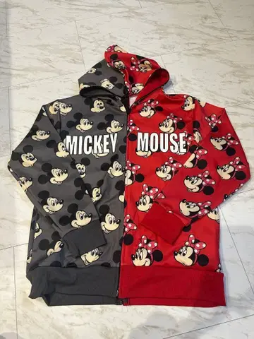 디즈니 후드티 원사이즈 페어