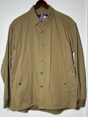 THE NORTH FACE 립스탑 셔츠 자켓 카키 베이지