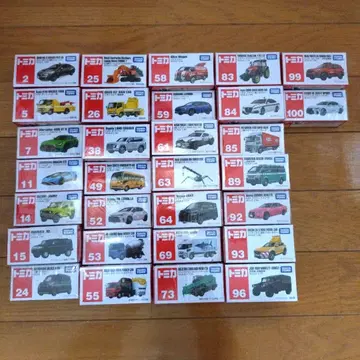 토미카 미니카 세트 30개 미사용