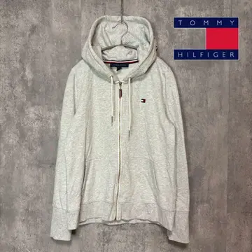 타미힐피거 지퍼 후드티