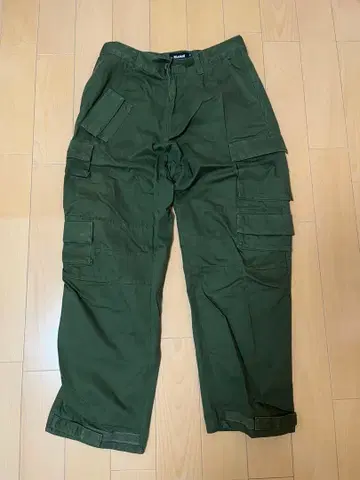 XLARGE 카고 팬츠 올리브