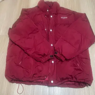 APPLEBUM 빨간색 다운 자켓 XL 사이즈