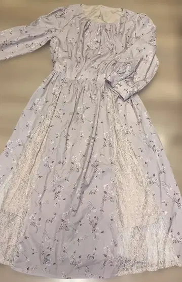 꽃무늬 롱 원피스