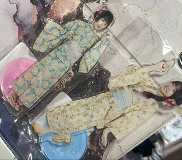 요코 마시로 봄꽃 피는 따뜻한 이벤트 한정판 아크릴 스탠드 유카타