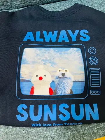 GU 헤비 웨이트 맨투맨 풀오버 퍼펫 스