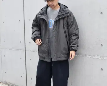 HINSON: OCTA(R) 충전솜 후드 블루종 그레이