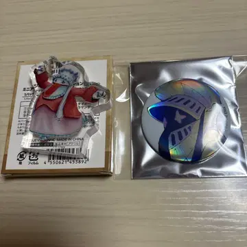 FF9 전시회 유라쿠초 마루이 캔뱃지 미니 아크릴 피규어 쿠이나 2점