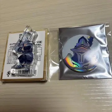 FF9 전시회 유라쿠초 마루이 캔뱃지 미니 아크릴 피규어 스타이너 2점