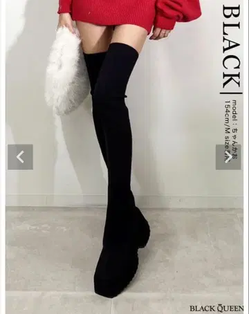 BLACKQUEEN 니하이 부츠