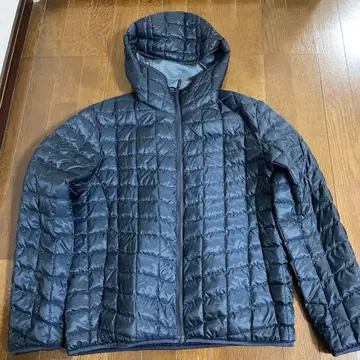 UNIQLO 유니클로 라이트 웜 패디드 파카 다운 네이비