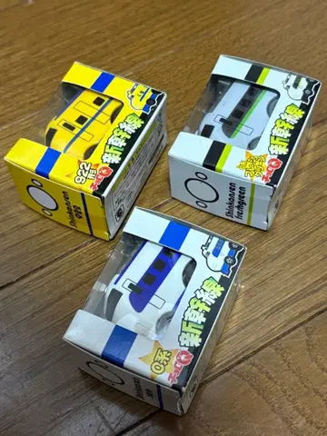 미개봉 신칸센 쵸로Q 0계 922형 0계 프레쉬 그린 3세트!