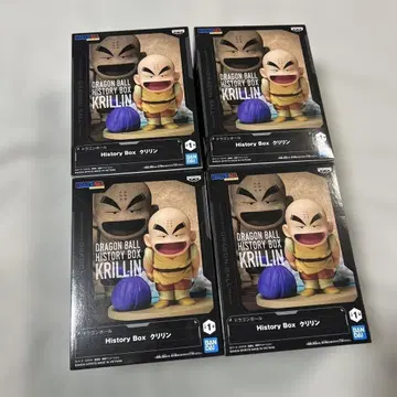 드래곤볼 피규어 크리링 4체 세트