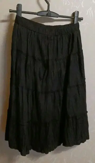 variation M 사이즈 티어드 플레어 스커트 빈티지