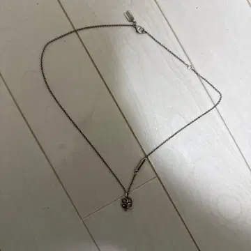 실버 클로버 펜던트 목걸이