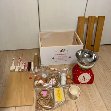 마더 가든 야생 딸기 소꿉놀이 홈메이드 쿠키 세트