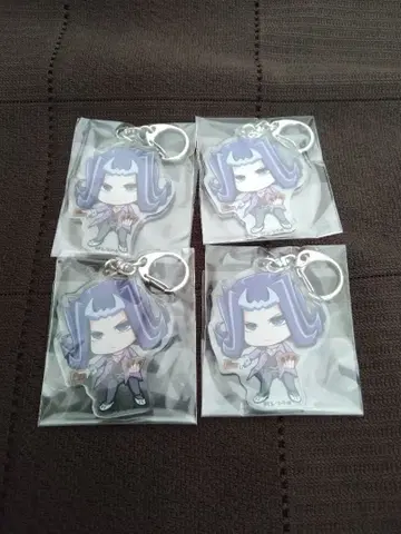 유희왕 ZEXAL 애니메이트 카페 아크릴 키링 신관 료가 4개 세트