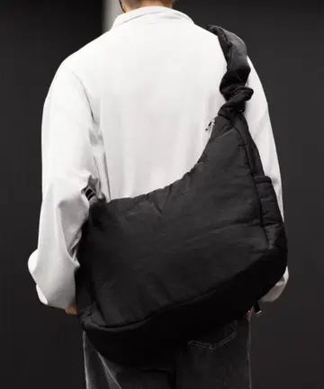 CLEL 발수 나일론 빅 개더 백 블랙/Free