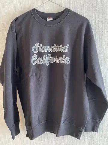 Standard California 크루넥 트레이닝복 차콜 그레이 L