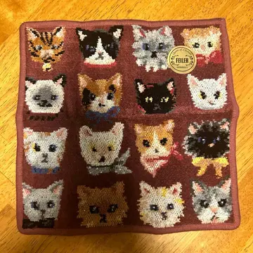 페일러 FEILER 러브러리 프리티캣츠 손수건