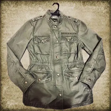 올리브 그린 밀리터리 자켓 GAP 빈티지 00s Y2K