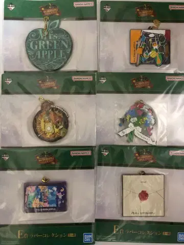 Mrs. GREEN APPLE 러버 컬렉션 제일복권 E상 6종