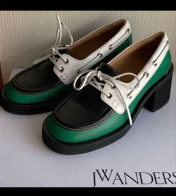 JW Anderson 로퍼 그린 36