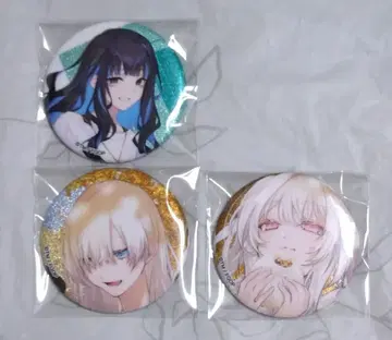 FGO 로손 글리터 캔뱃지 3세트