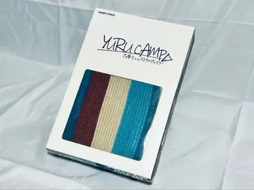 유루캠 시마린의 스트라이프 머플러