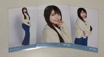 노기자카46 브로마이드 카라 부착 코디 모리히라 레이신 컴프