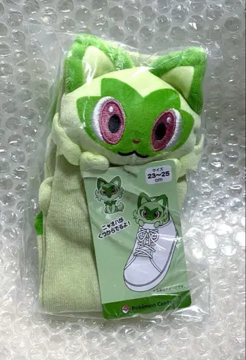 포켓몬 센터 마스코트 포함 미들 양말 냐오하 (23-25cm)