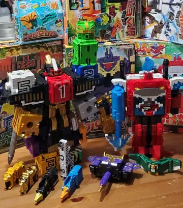 동물전대 쥬오우쟈 DX 로봇 세트