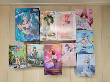 피규어 묶음 판매 10개 프라이스 경품