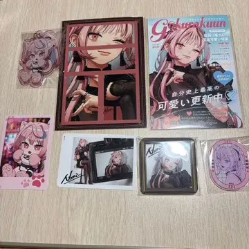 극락 거리 네이 스티커 엽서 폴라로이드풍 카드 아크릴 키링 마그넷