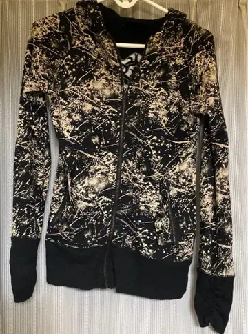 DIG DEEP BLACK LABEL 후드 부착 후드티 고딕