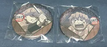 귀멸의 칼날 다이닝 오타노시미 복권 캔뱃지 젠이츠