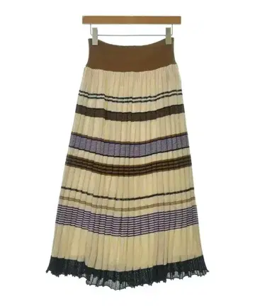 JEAN-NERET 롱 맥시 길이 스커트 여성용