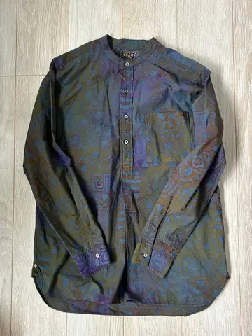 빔즈 플러스 노카라 셔츠 아노락