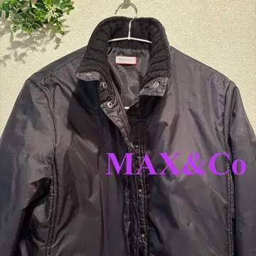 MAX&Co. 블랙 롱 다운 자켓 사이즈 40