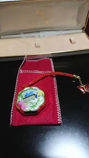 카유 일본 의류 회중시계 칠보 세공 교토 플러스 와코의 책갈피