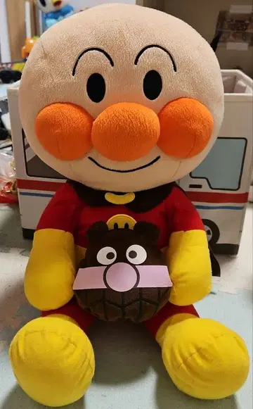 BIG 호빵맨 봉제 인형