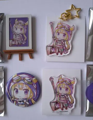 미즈키 페리시아 마기아 레코드 키링 아크릴 스탠드 캔뱃지