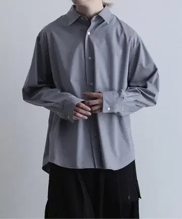 Casper John 하드 워커즈 셔츠 그레이 S 사이즈