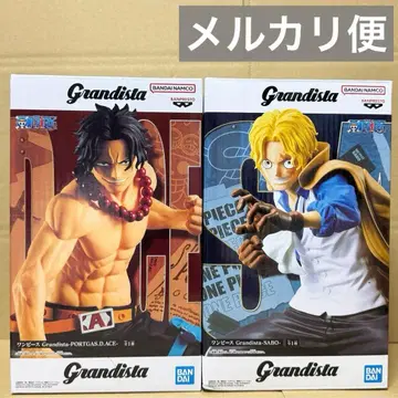 원피스 Grandista 에이스 사보 피규어