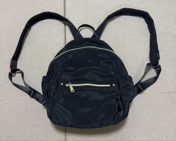 오파크 클립 나일론 백팩 블랙