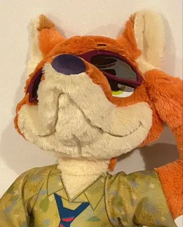 미사용 새상품 주토피아 닉 초초 BIG 봉제 인형