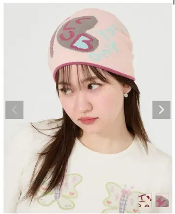 티나 조준 오리지널 자카드 비니