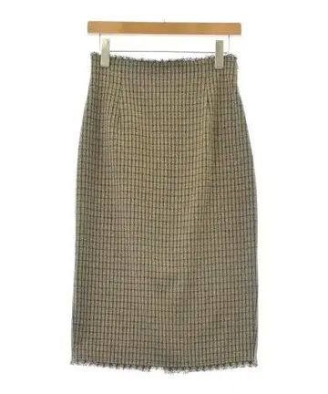 GALLARDAGALANTE NAVY 롱 맥시 길이 스커트 여성용