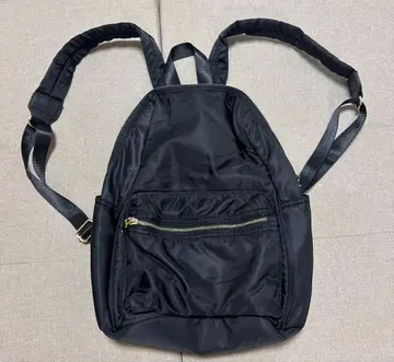 오파크 클립 나일론 백팩 블랙